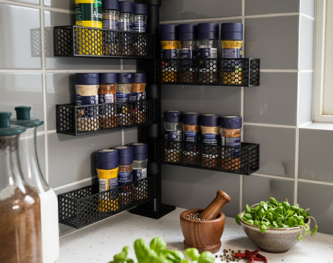 Spice Rack Side View